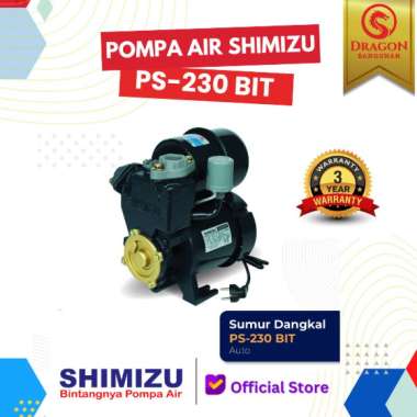 SHIMIZU PS 230 BIT - POMPA AIR SHIMIZU PS 230 - POMPA SHIMIZU 200 WATT