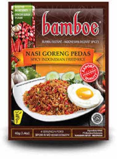 Kebuncabai - Bumbu Nasi Goreng Pedas 40 Gr Bamboe - Promo Murah / Termurah