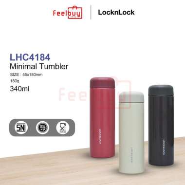 LocknLock Minimal Tumbler 340ml - LHC4184 ivory