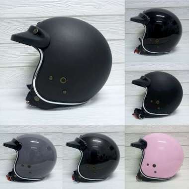HELM RETRO NJS NR 80S NR 80 S HELM RETRO INTERCOM HELM RETRO PREMIUM XL BLACK