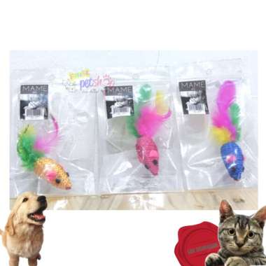 Mame Cat Toy Mice B Mainan Kucing Bentuk Tikus Adult