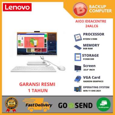 LENOVO AIO 3 - 24ALC6 - F0G100C5ID RYZEN 5 5500