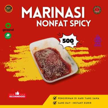 Marinasi Beef Slice Teriyaki Nonfat Spicy | Beef Slice Marinasi Spicy Ghocujang | Daging Sapi Slice 