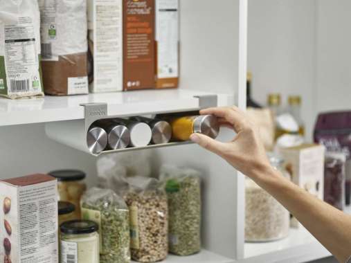 Joseph Joseph Duo Under-shelf Spice Rack - Grey