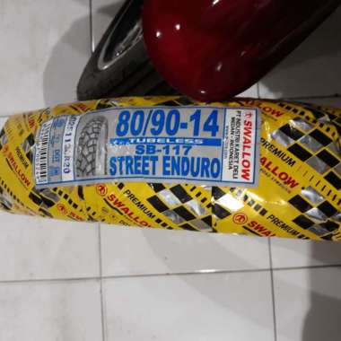 Ban SWALLOW 80/90-14 SB-117 SB 117 STREET ENDURO TUBELESS
