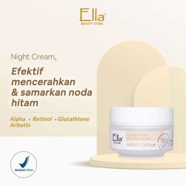Ella Skincare Glow White Glutathione Night Cream