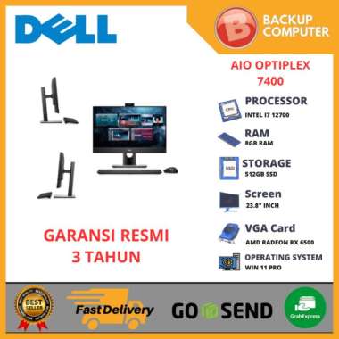 DELL OPTIPLEX 7400 AIO i7 12700 8GB 512GB SSD