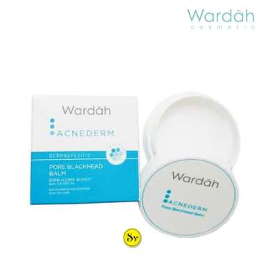 Wardah Acnederm Pore Blackhead Balm, 20gr - Pembersih Wajah