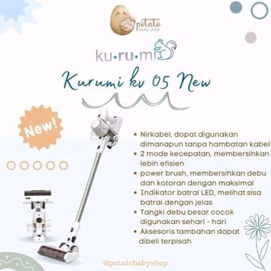 Kurumi kv 05 cordless vacum cleaner (NEW) Rose Gold