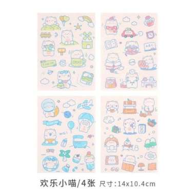 Stiker Aesthetic Decoratif Planner Journal Scrapbook Korea Lucu ST 09