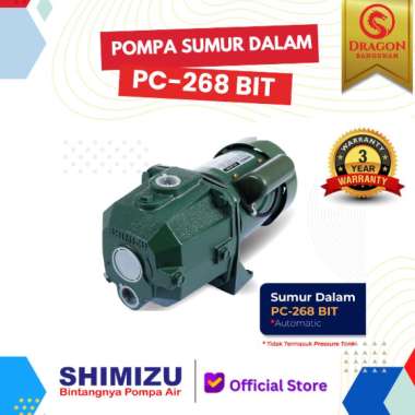 POMPA AIR SHIMIZU PC 268 BIT NT - JET PUMP SHIMIZU TANPA TABUNG