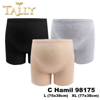 TALLY Celana Short Pants Hamil Bahan Katun Untuk Kehamilan 0 - 7 Bulan Polos CD 98175 L