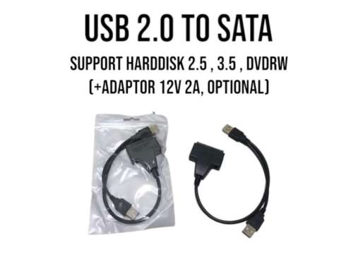 Konektor Hardisk Sata Laptop To USB 2.0