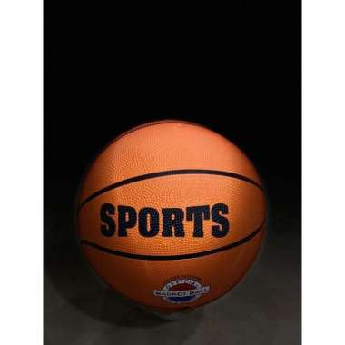 SPORTS BASKET BALL bola basket PERBASI IMPORT rubber ball Mainan bola