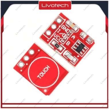 TTP223 Touch Sensor Saklar Sentuh Kapasitif Module Capacitive TTP 223