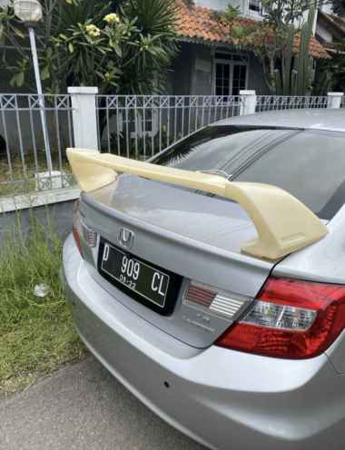 Wing Spoiler Honda Civic FB Mugen RR Plastik ABS Import