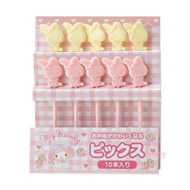 My Melody Die Cut Picks 10P