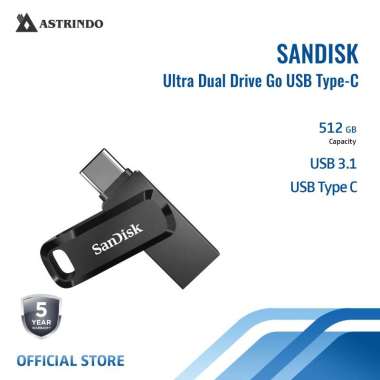 SANDISK ULTRA DUAL DRIVE GO USB Type C 512GB - SDDDC3-512G-G46