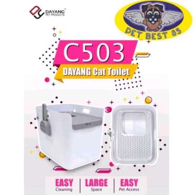 Toliet Kucing Large Dayang C503 Bak Pasir Kucing/Cat Litter Box