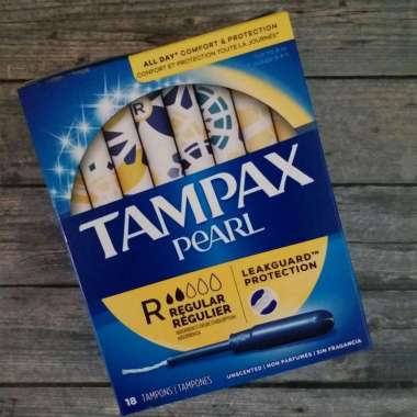 Tampax Tampon Regular Applicator Pembalut Whisper USA