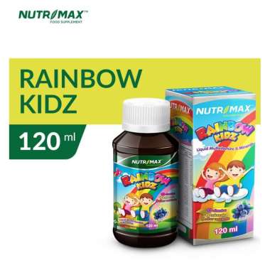 NUTRIMAX RAINBOW KIDS - MULTIVITAMIN ANAK | VITAMIN TULANG & GIGI ANAK | CALCIUM | BORON