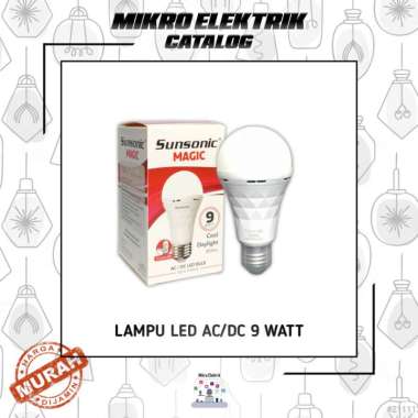 Lampu LED Sunsonic Magic Emergency 9 Watt