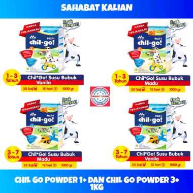 CHIL GO POWDER 1+ DAN 3+ 1KG MADU 3+