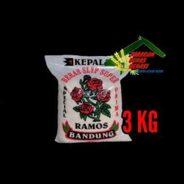 BERAS RAMOS BANDUNG 3KG 2,5kg premium