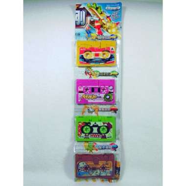 Mainan Robot Kaset Transformer isi 4 pcs