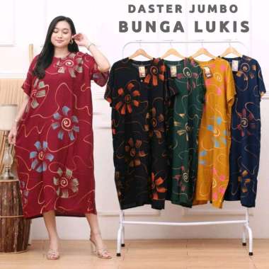 AISY BATIK/DASTER JUMBO TULIS/DASTER BATIK/DASTER WANITA TERBARU/DRESS KEKINIAN
