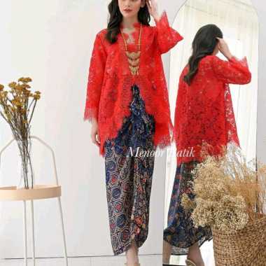 BATIK SET BRANDED PREMIUM SETELAN KEBAYA SEMI SUTERA PREMIUM HIGH QUALITY KAFTAN KEBAYA WANITA BATIK