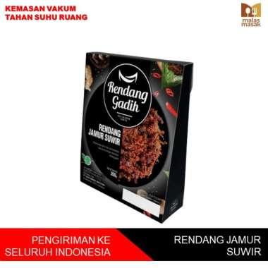 Rendang Gadih Rendang Jamur suwir