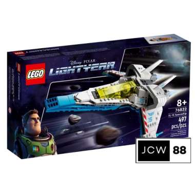 Lego 76832 Disney XL-15 Spaceship Buzz Lightyear mainan anak astronot Multi