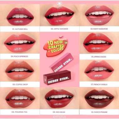 Emina Glossy Stain Lip Tint 01 Autumn Bell