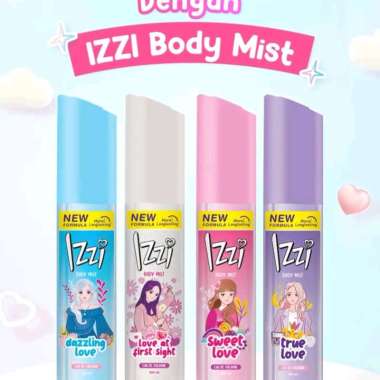 Izzi Body Mist 100ml Ungu