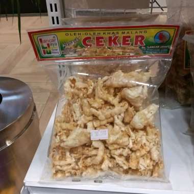 KERIPIK CEKER LANCAR JAYA OLEH OLEH KHAS MALANG