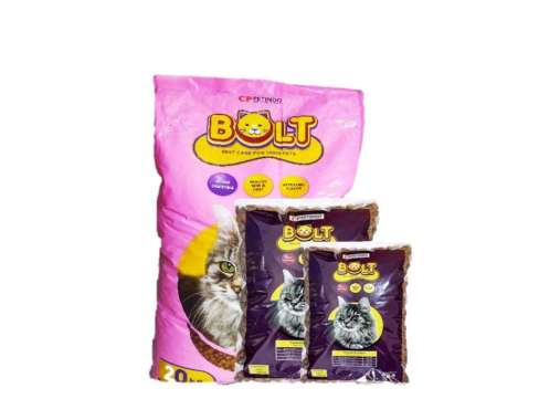 Makanan Kucing Bolt Rasa SALMON 1 KG MURAH makanan kucing Murah Bolt Salmon