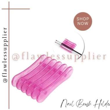 Wadah Kuas Nail Art Brush Holder Nail Art / Brush Stand / Nail Brush Holder / Stand Holder Pen / Bru