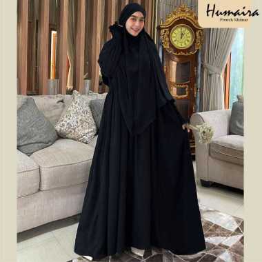 Abaya Gamis Zaenab Set French Khimar Syari Crincle Arabic / Zaenab Gamis Abaya Syari set French Khim