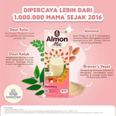 ECER MamaBear Almon Mix Asi Booster / Mama Bear Pelancar Asi Ibu AlmonMix | Pelancar ASI | ASI Boost