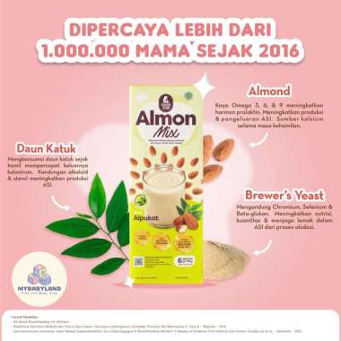 MamaBear Almon Mix Asi Booster / Mama Bear Pelancar Asi Ibu AlmonMix | Pelancar ASI | ASI Booster (P