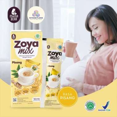 ECER MamaBear ZoyaMix Sereal Kedelai dengan daun Katuk | Asi Booster | Pelancar ASI Booster (Per 1 S