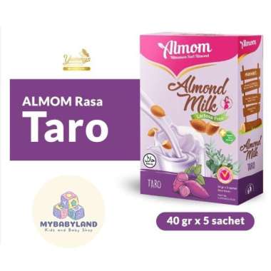 ALMOM Susu Almond Milk Pelancar ASI / Asi Booster Yummys Bubuk Susu Almond | Untuk Ibu Hamil 7 Bulan