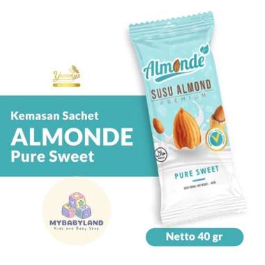 ECER ALMONDE PREMIUM ALMOND Susu Almond Milk Yummys | Asi Booster | Untuk Program Hamil Hingga Usia 