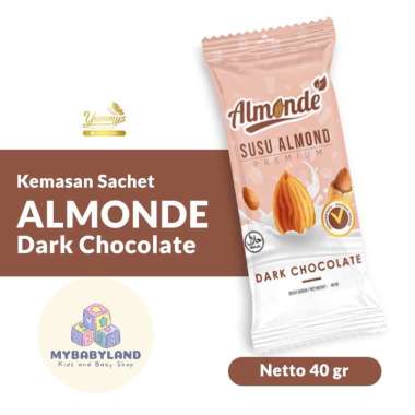 ECER ALMONDE PREMIUM ALMOND Susu Almond Milk Yummys | Asi Booster | Untuk Program Hamil Hingga Usia