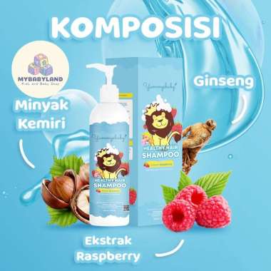 Yummys Baby Shampoo & Serum Penumbuh Rambut Bayi Uk 60ml Sampoo Bayi/Serum Bayi/Baby Hair Shampoo/Ba