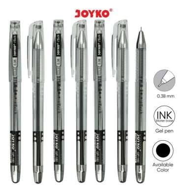 Joyko GP-182 I-Tech Pulpen [0.38 mm] Black