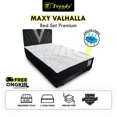 Trendy Maxy Valhalla - Kasur Busa Rebonded Set (Khusus Surabaya dan Sekitarnya) 120 x 200
