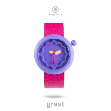 Eboni Jam Tangan Kayu Happiness - Great Strap Halus