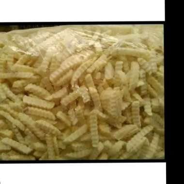 Kentang Goreng Crinkle Cut 2,5Kg. Kentang Beku